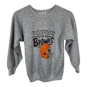 1987 Cleveland Browns Crewneck Sweater
